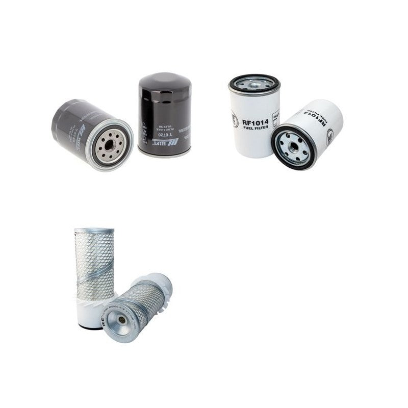 Bobcat 543B Filter Service Kit Air Oil Fuel Filters with Isuzu Engine Serial Number -11999