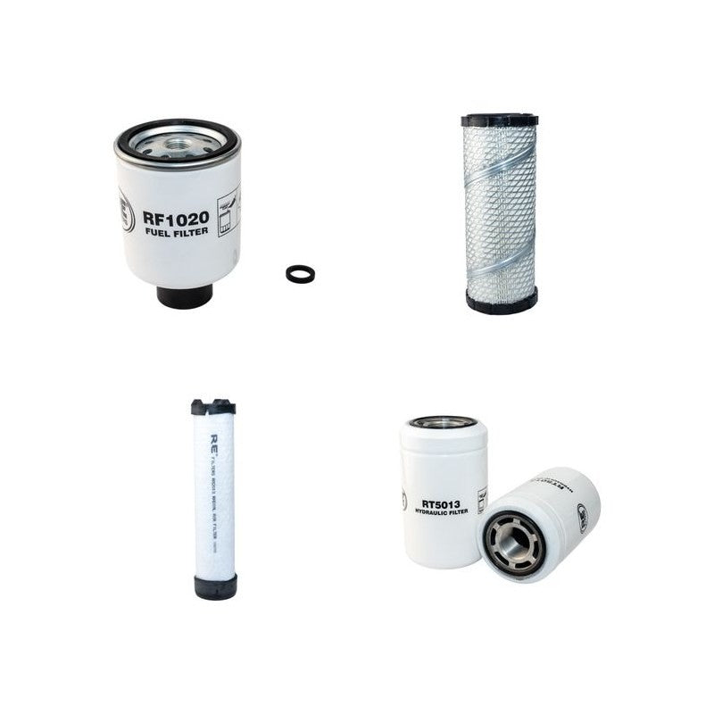Bobcat 552 Filter Service Kit with Kubota D1105 Engine 2003-