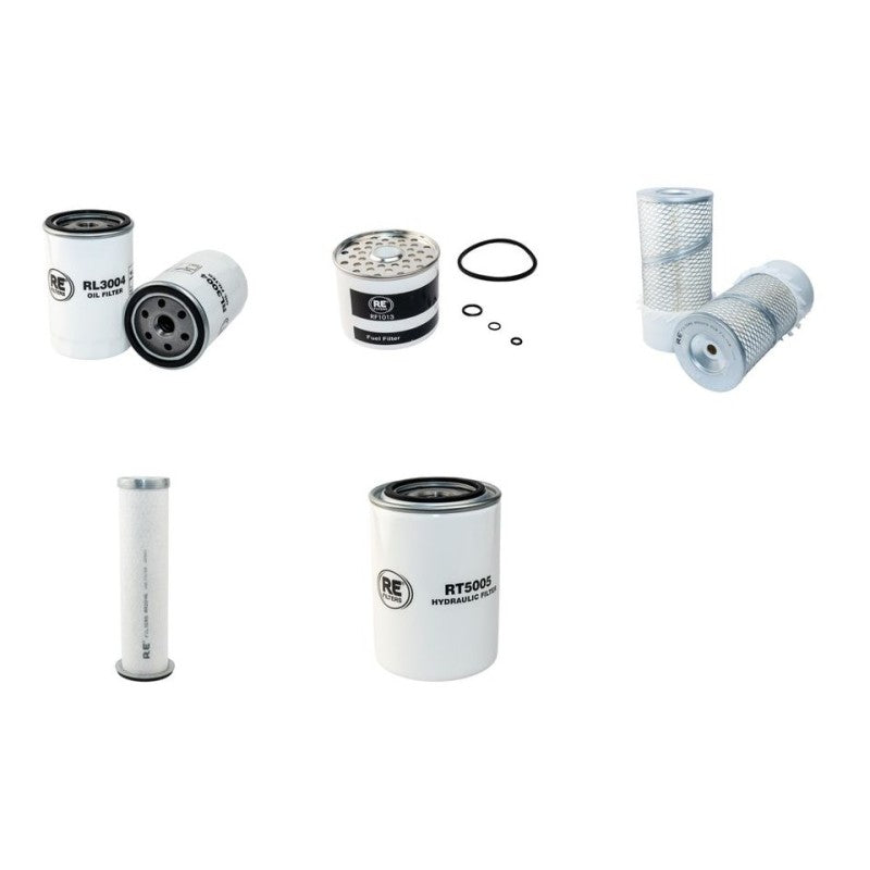 Bobcat 641 Filter Service Kit Serial Number 13209 -UP Air - Oil - Fuel Filters