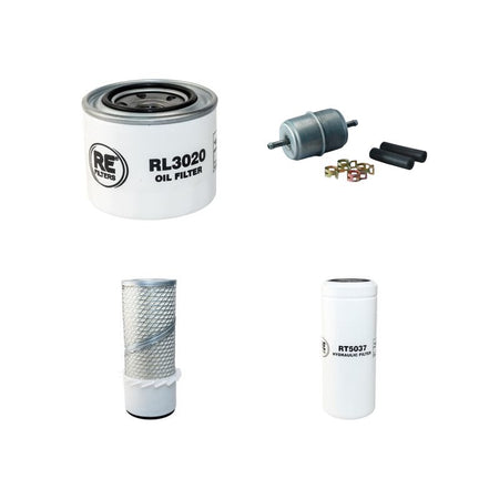 Bobcat 642B Filter Service Kit with Mitsubishi Engine Serial Number 5040 25001-