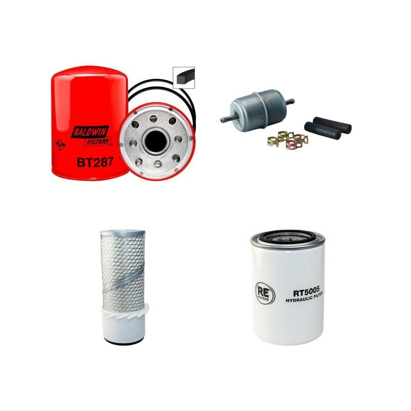 Bobcat 700 Filter Service Kit with Wisconsin Vh4D Engine Serial Number 5984980-