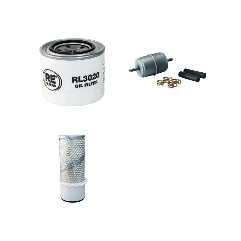 Bobcat 742B Filter Service Kit Air Oil Fuel Filters with Mitsubishi Engine Engine