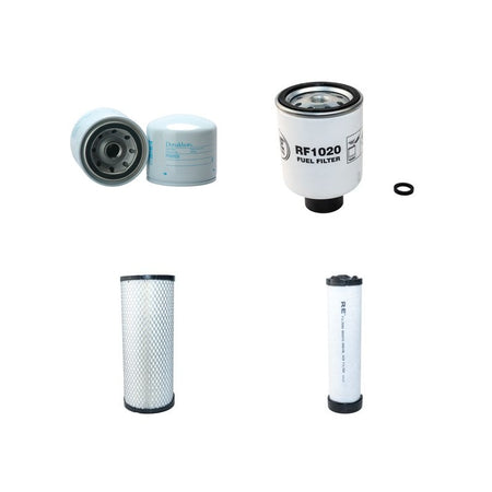 Bobcat 751 Filter Service Kit Air Oil Fuel Filters with Peugeot XUD9 Engine Year -1998