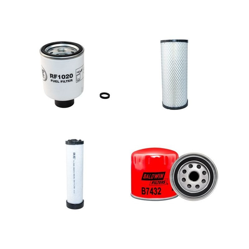 Bobcat 751 Filter Service Kit with Peugeot XUD9 Engine Serial Number 5147 11001-