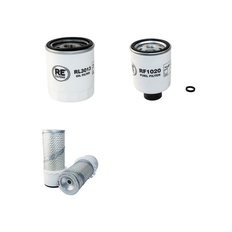 Bobcat 752 Filter Service Kit Air Oil Fuel Filters with Kubota V2203E Engine