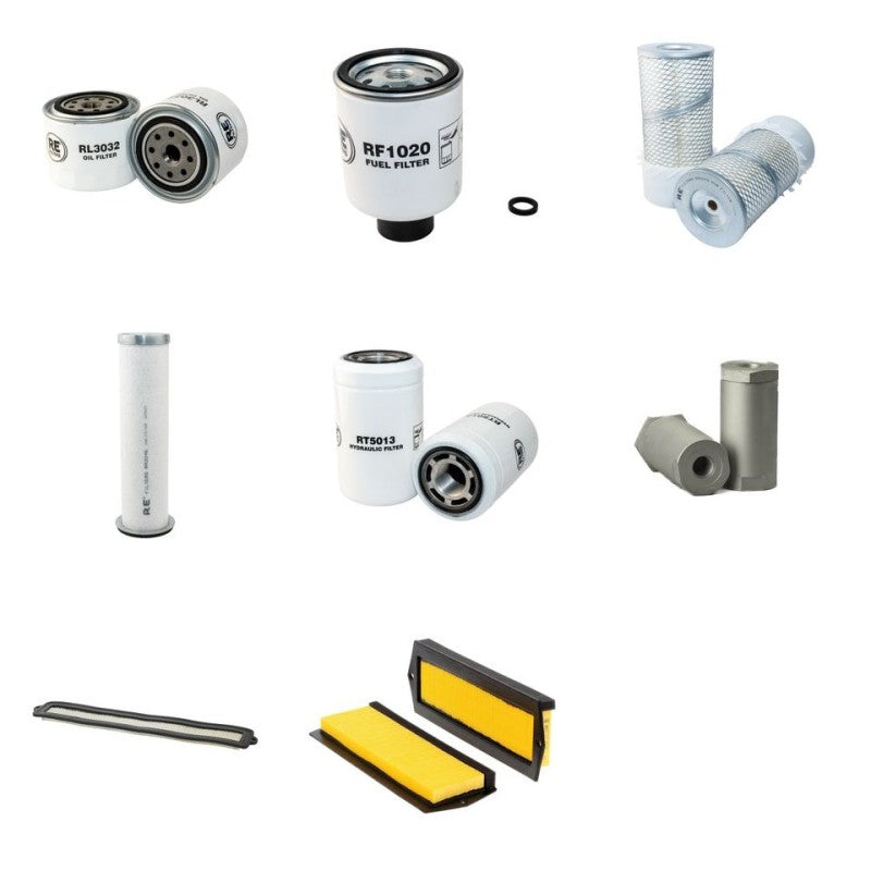 Bobcat 763G Filter Service Kit with Kubota V2203-EB Engine