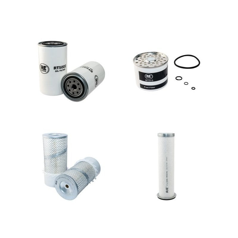 Bobcat 843 Filter Service Kit Air Oil Fuel Filters with Perkins Engine
