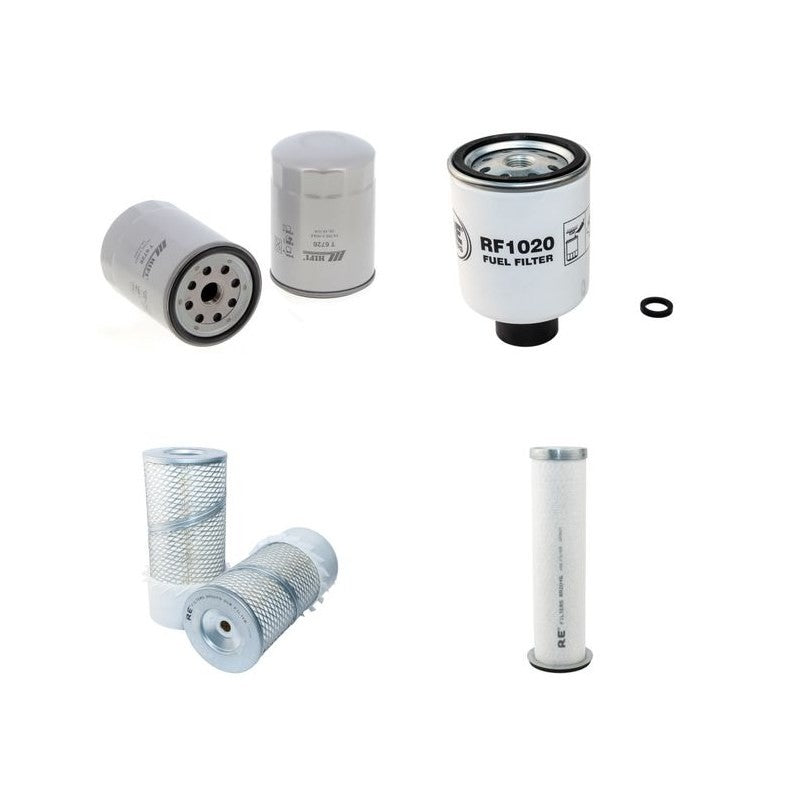 Bobcat 853 div. Series n Filter Service Kit Air Oil Fuel Filters with Isuzu 4JB1 Engine