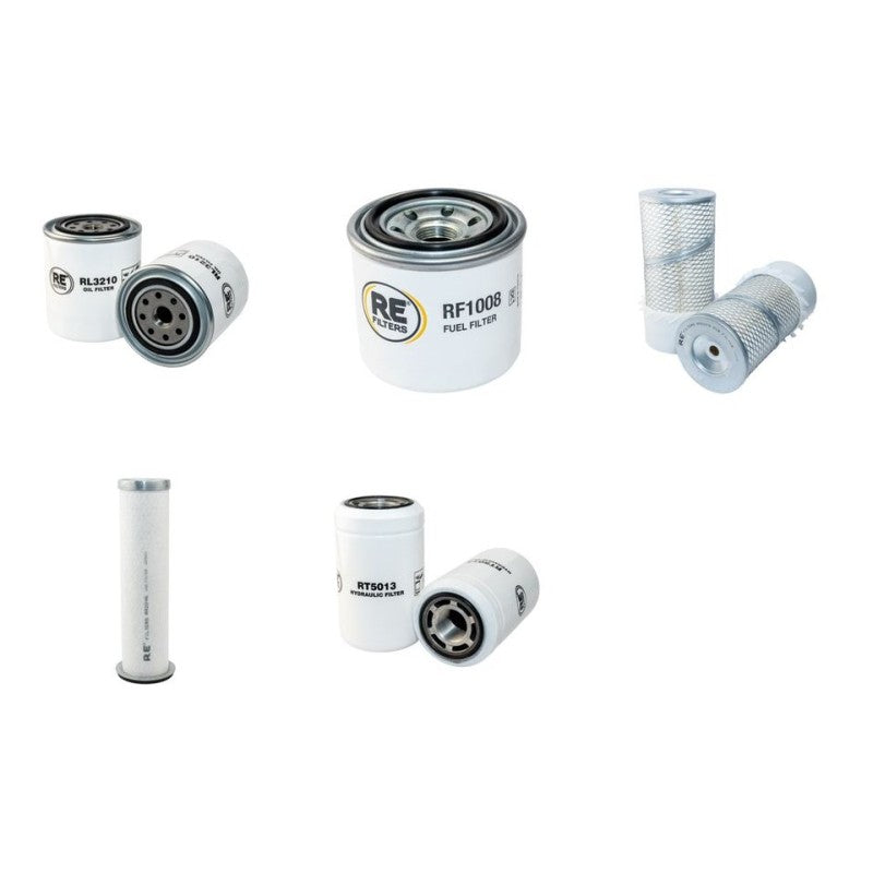 Bobcat 853 Filter Service Kit with Kubota Engine