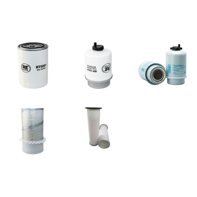 Bobcat 963G Filter Service Kit Air Oil Fuel Filters with Perkins 1004.4T Engine