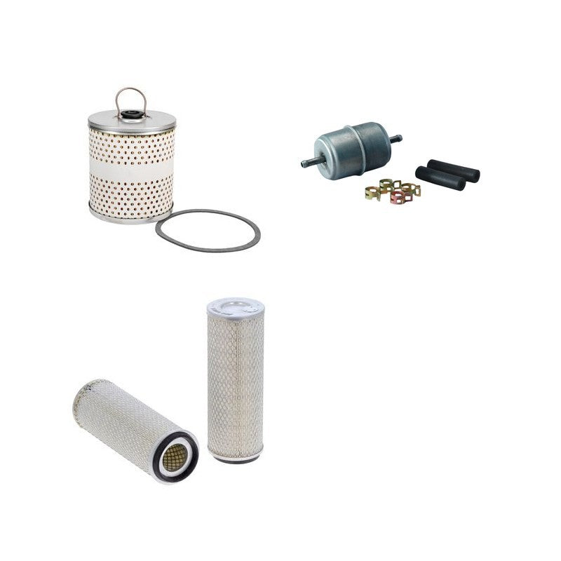 Bobcat 970 Filter Service Kit Air Oil Fuel Filters with CONTINENTAL F227 Engine