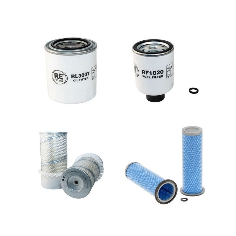 Bobcat A300Filter Service Kit Air Oil Fuel Filters with Kubota Engine
