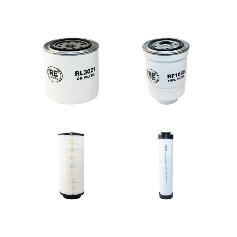 Bobcat AL350 Filter Service Kit Air Oil Fuel Filters with Kubota Engine