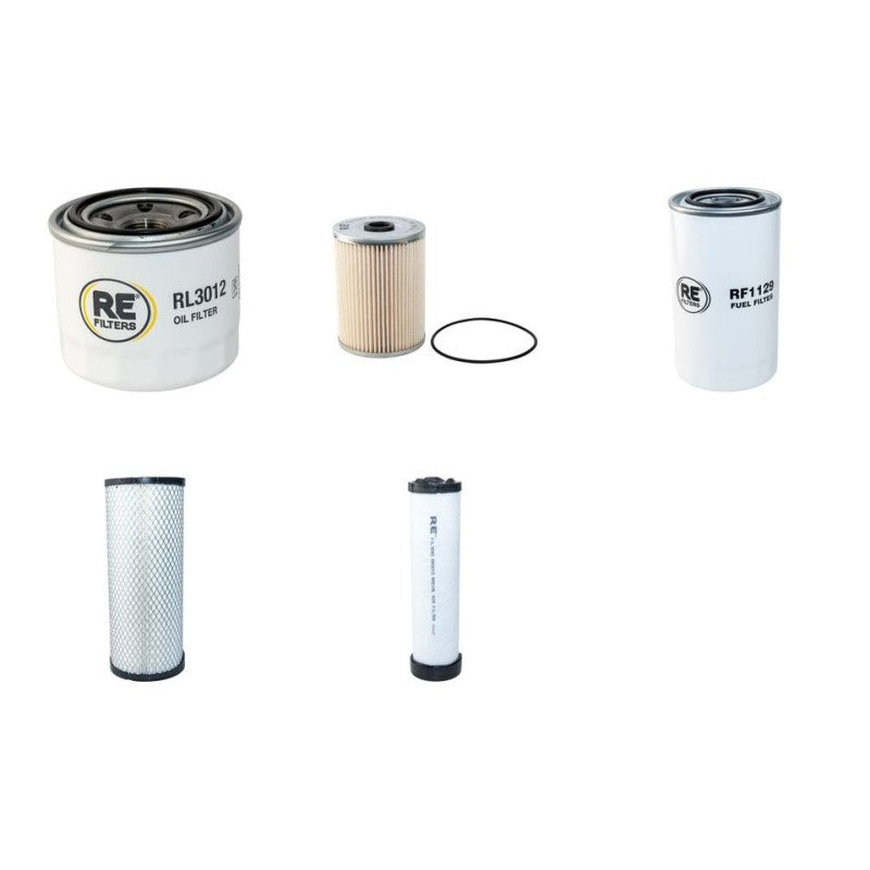 Bobcat E62 Filter Service Kit Air Oil Fuel Filters with Yanmar 4TV94L Engine Year 2013-