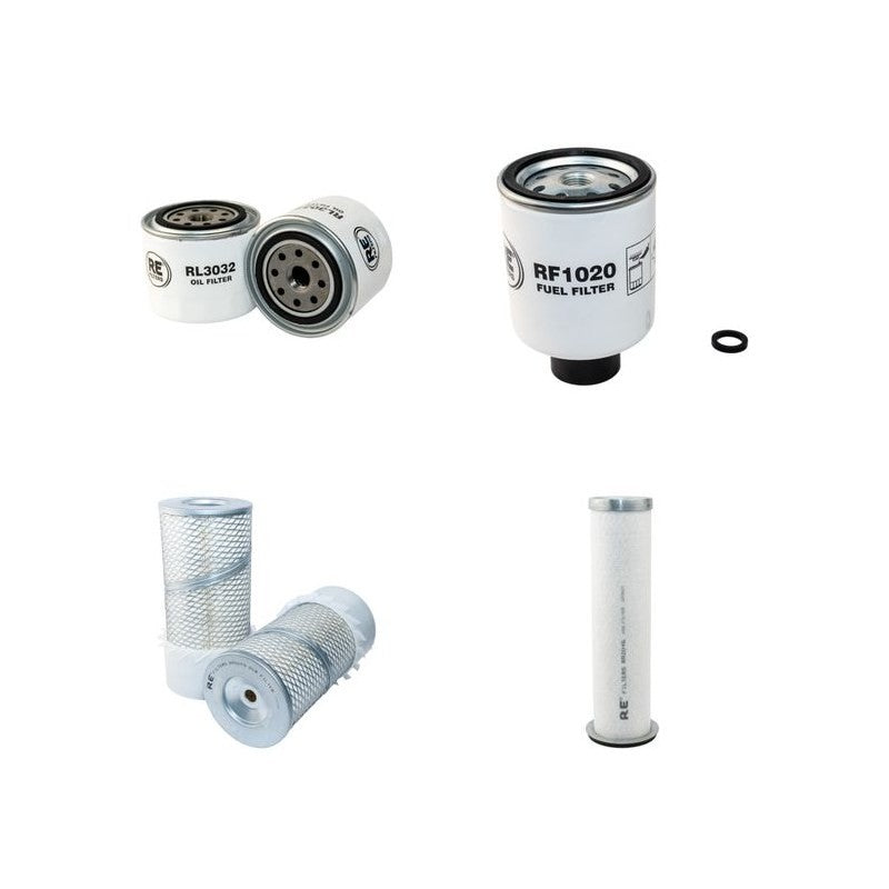 Bobcat S205(K) Filter Service Kit Air Oil Fuel Filters with V2403MDIT / V2403T Engine Year 2005-