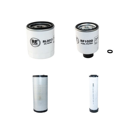 Bobcat S250Filter Service Kit Air Oil Fuel Filters with Deutz BF4M1011 Engine Serial Number 11001- 5207/5208