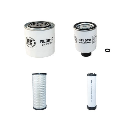Bobcat S510 Filter Service Kit Air Oil Fuel Filters with Kubota V2203-MDI-EU2 Engine Year 2014