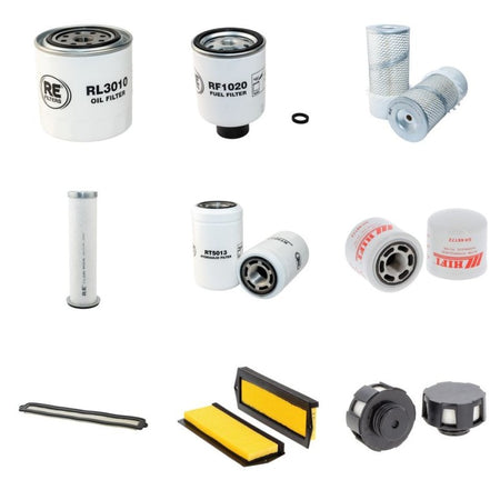 Bobcat T180 Filter Service Kit with Kubota V2203-M-DI Engine Year 2008-