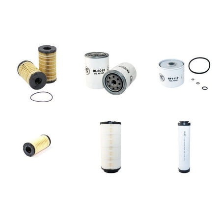 Bobcat T35100SL Filter Service Kit Air Oil Fuel Filters with Perkins 1104C-44T Engine