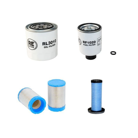 Bobcat T650 TIER4 Filter Service Kit Air Oil Fuel Filters with Kubota V3307-DI-TE3 Engine Year 2011-
