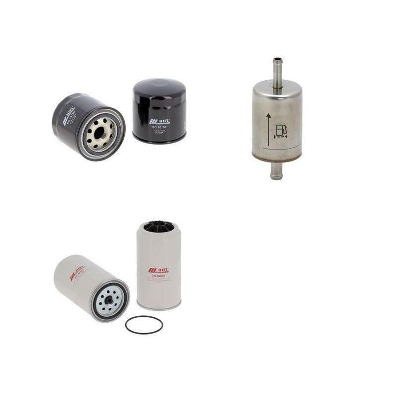 Bobcat T 66 Filter Service Kit with Bobcat EV4/D V-0093Engine 01.2021 - Air Oil Fuel