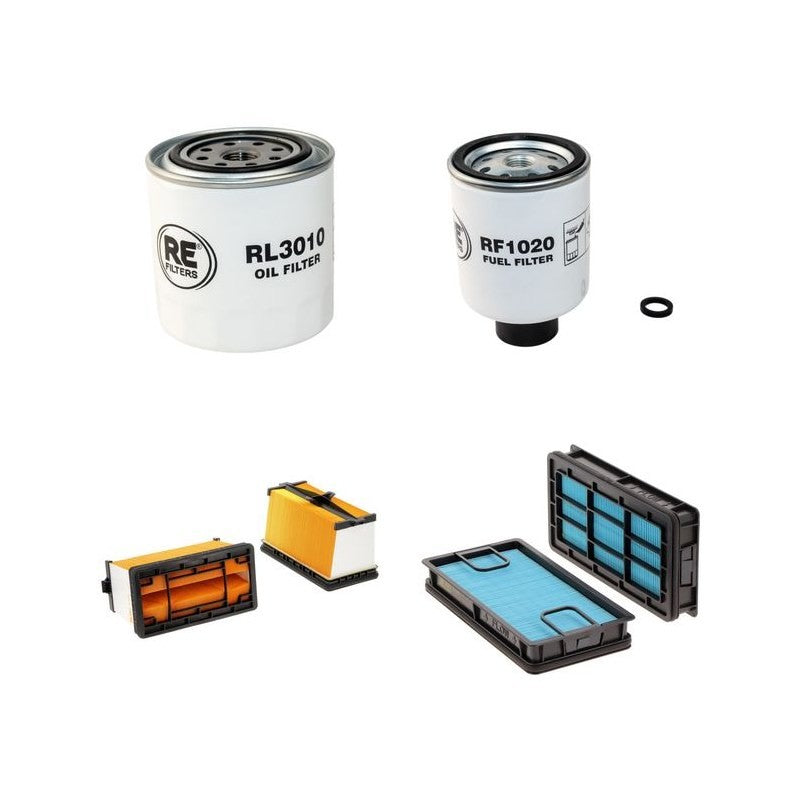 Bobcat T870 TIER3 Filter Service Kit with Kubota Engine Year 2010-