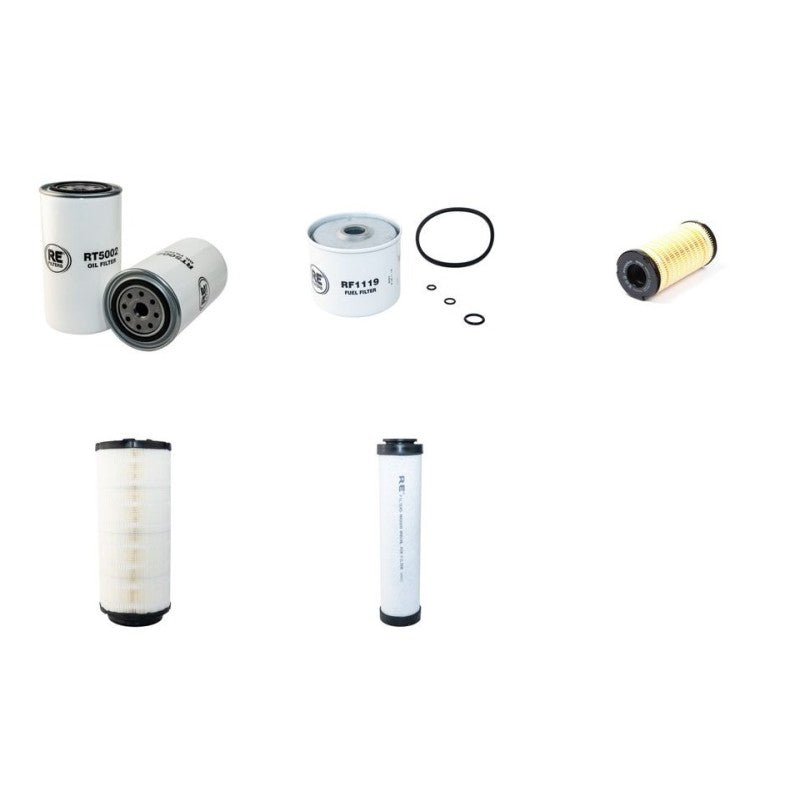 Bobcat TL360(X) Filter Service Kit Air Oil Fuel Filters with Perkins 1104D-44TA Engine