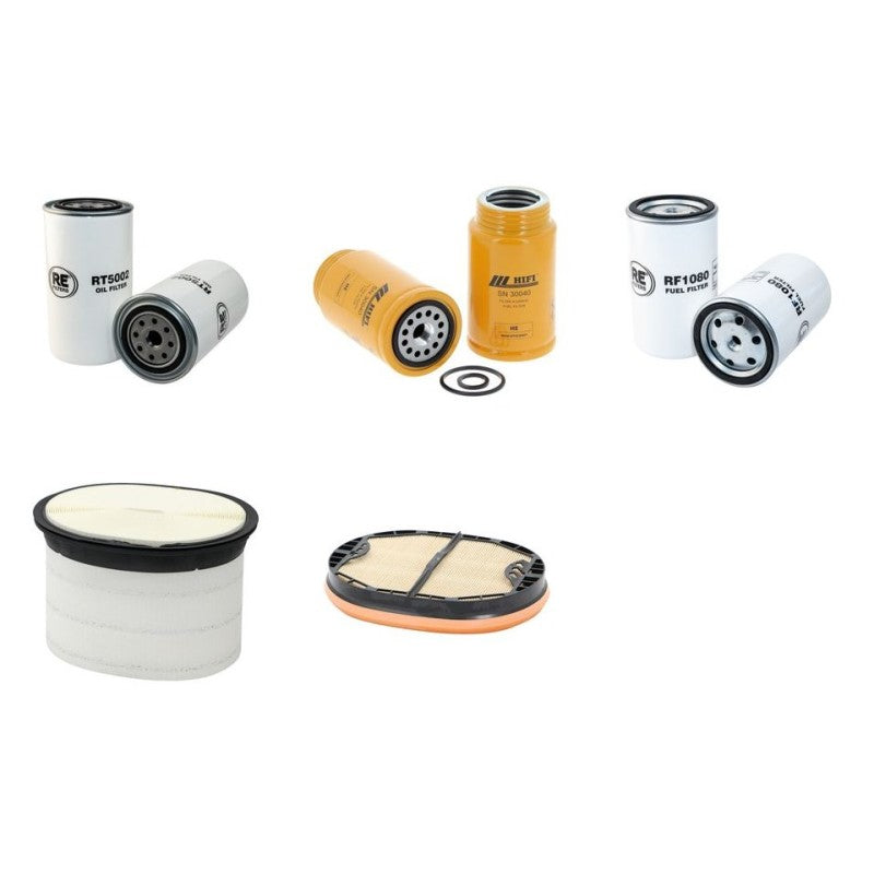 Bobcat TR40250 Filter Service Kit Air Oil Fuel Filters with Perkins 1104D-E44T Engine Year 2012-