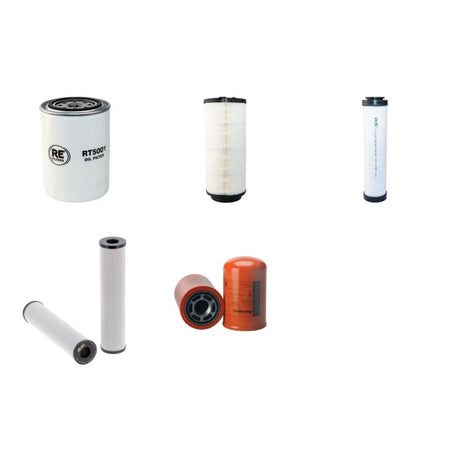 Bobcat V623 Filter Service Kit with Perkins 1004-40T Engine Serial Number 3671 11001-