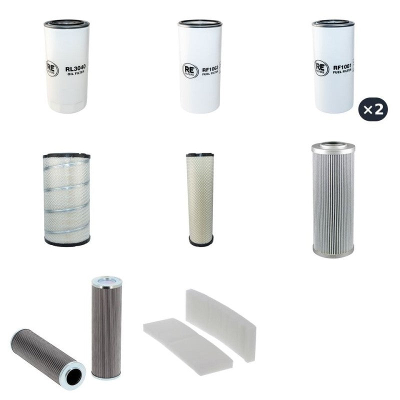 BOMAG BC472RB Filter Service Kit w/Deutz TCD2013 Eng. YR 2012
