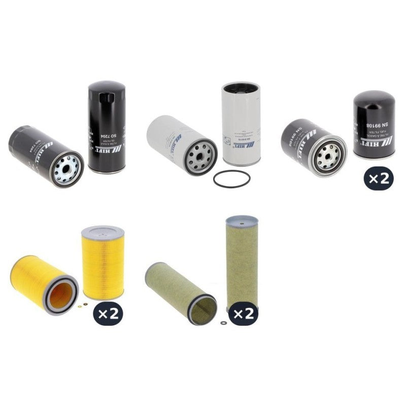 Bomag BC 972 RB-2 Engine Filter Kit with Deutz TCD2015V08 engine