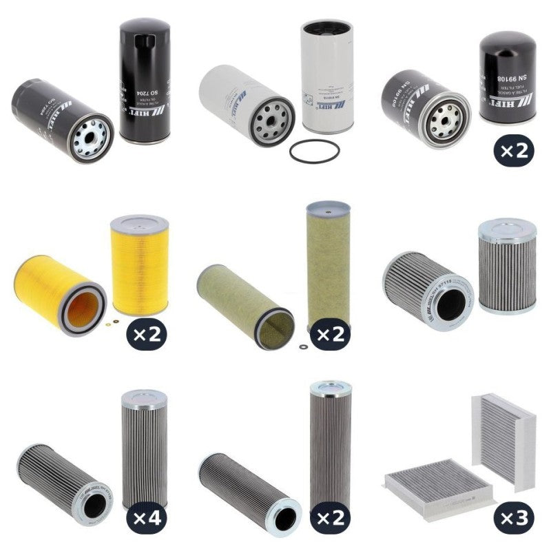 Bomag BC 972 RB-2 Filter Kit with Deutz TCD2015V06 engine