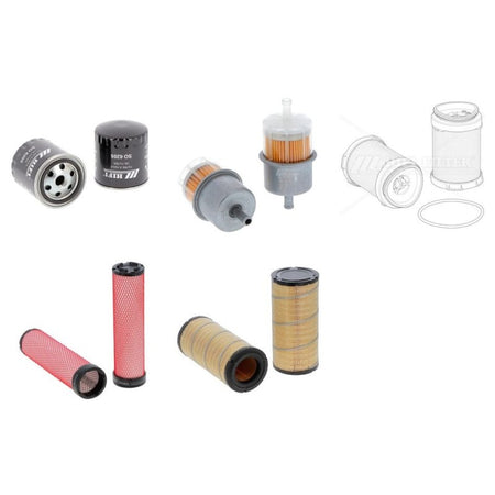 Bomag BF 200 C-2 S200 V Engine Filter Kit with Kubota V3307CR Tier 4F engine 2019-