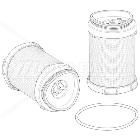 Bomag BF 200 C-2 S200 V Filter Kit with Kubota V3307CR Tier 4F engine 2019-