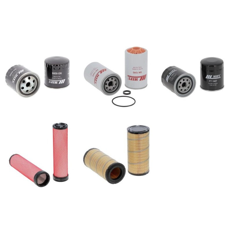 Bomag BF 300 C+S 340-2 TV Engine Filter Kit with Kubota V3307 engine