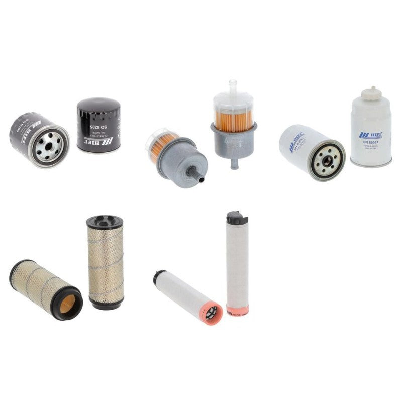 Bomag BW 120 AD-4 Engine Filter Kit with Kubota D1703-M-EU34 engine