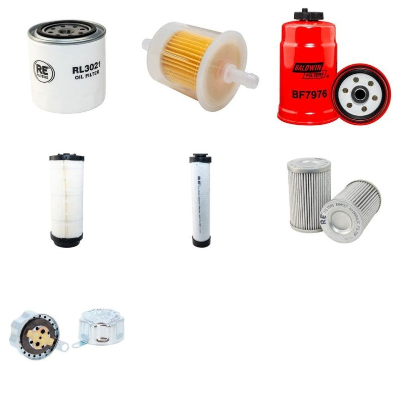 BOMAG BW120AD-4S Filter Service Kit with Kubota D1703-M-Eu34 Eng 2013