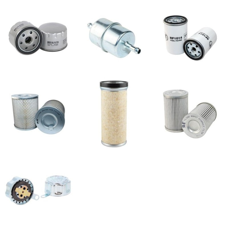 BOMAG BW138 AD Filter Service Kit w/Deutz F 3L2011 Eng.