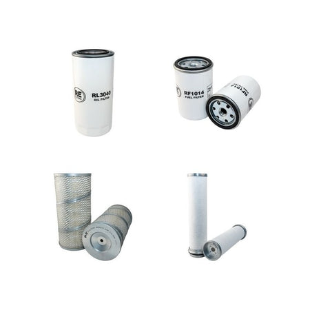 BOMAG BW141 AC/AD Filter Service Kit Air Oil Fuel Filters w/Deutz F4L912 Eng.