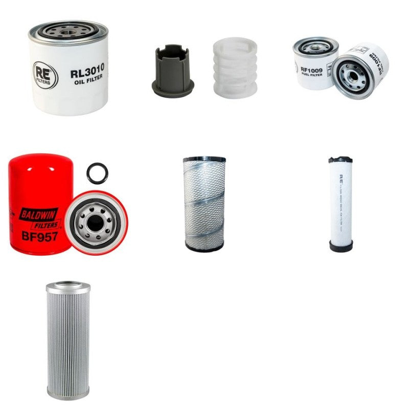 BOMAG BW151 AD-5 Filter Service Kit w/Kubota V3307CRT.EU4 Eng.