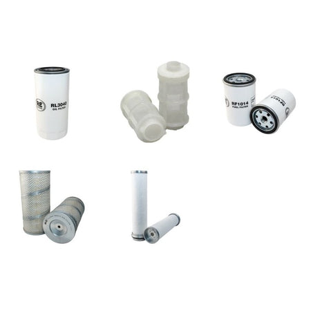 BOMAG BW160 AD Filter Service Kit Air Oil Fuel Filters w/Deutz F5L912 Eng.