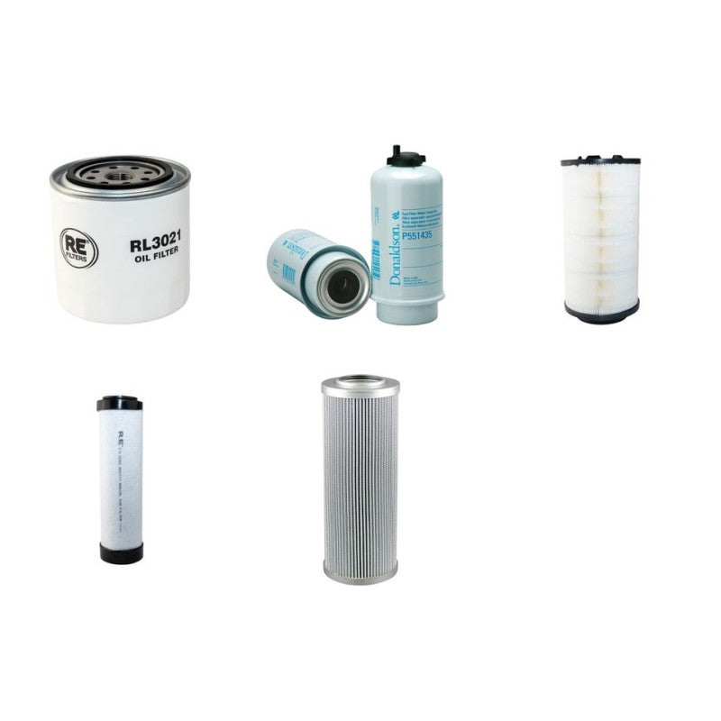 BOMAG BW161 AD-5 Filter Service Kit w/Kubota V3800-CR-TIEU2 Eng. YR 2014