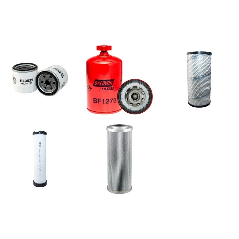 BOMAG BW170 AD Filter Service Kit w/Cummins 4B3.3 Eng.