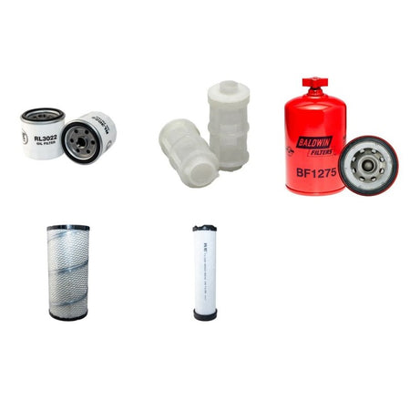 BOMAG BW174 AD-2 AM Filter Service Kit Air Oil Fuel Filters w/Cummins 4BT3.3 Eng.