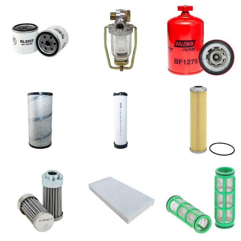 BOMAG BW174 AD-2 Filter Service Kit w/Cummins 4BT3.3 Eng. YR 2005-