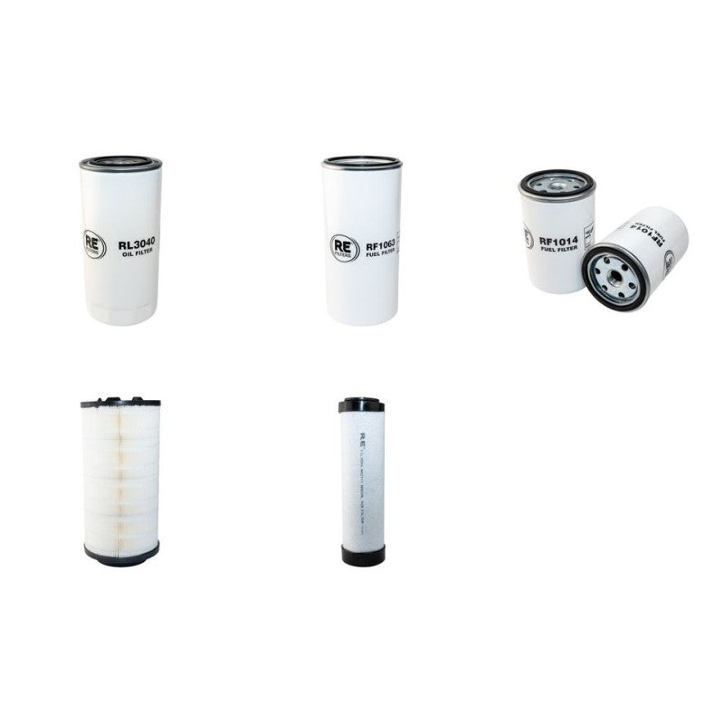 BOMAG BW179 DH-4 Filter Service Kit Air Oil Fuel Filters w/Deutz BF4M2012 Eng. SN -101582241015 YR 2004-