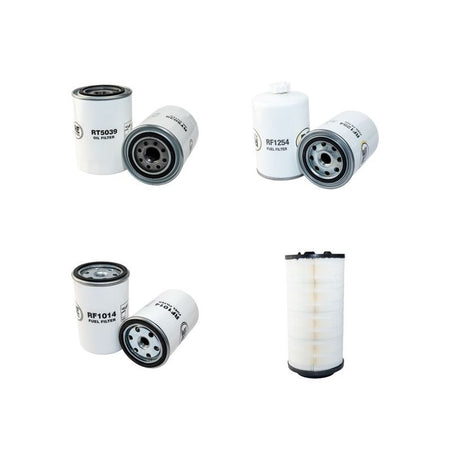 BOMAG BW179 (P)DH3 Filter Service Kit Air Oil Fuel Filters w/Cummins 4BT 3.9C Eng.
