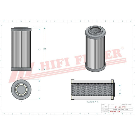 Bomag BW 190 AD-5 PB Filter Kit with Kubota V3800-CR-TI engine