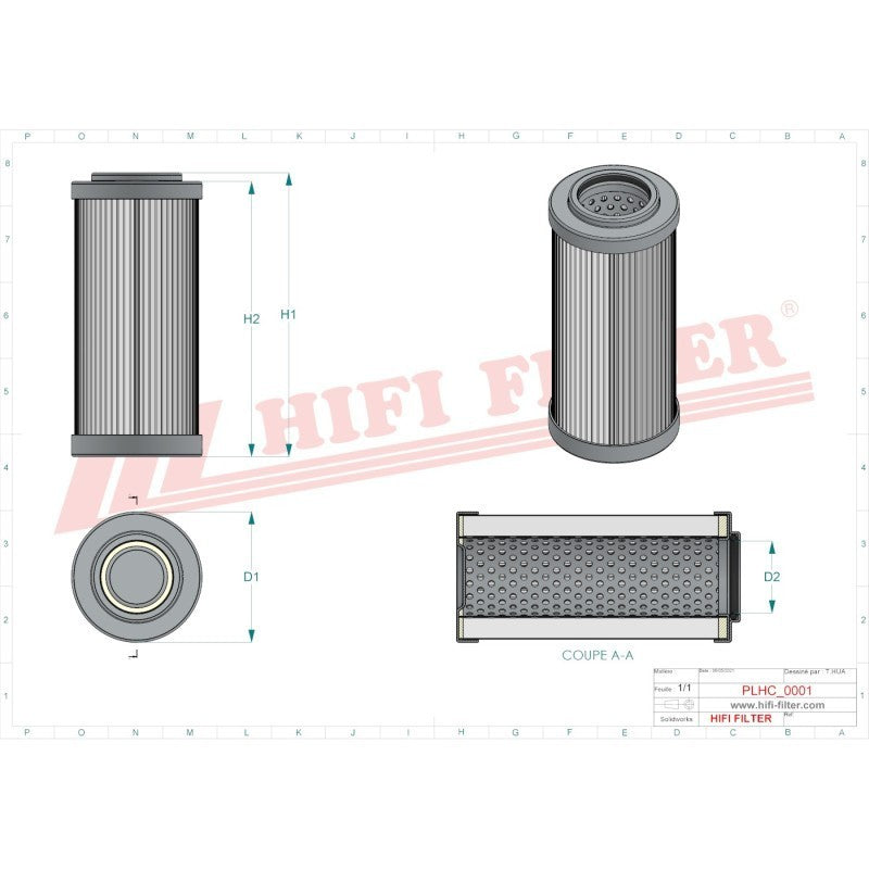 Bomag BW 202 AD-5 Filter Kit with Kubota V3800-CR-TI engine