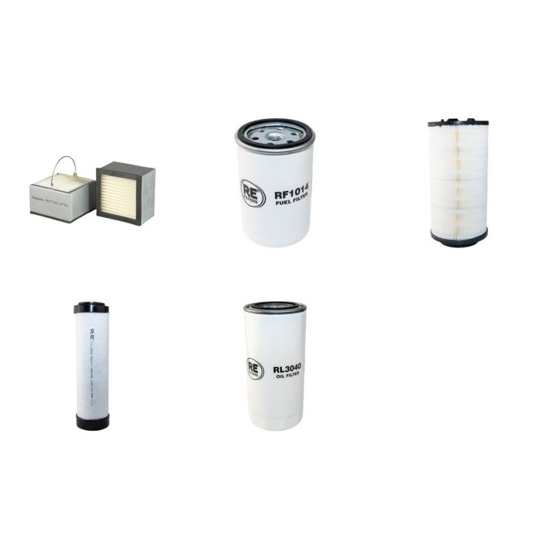 BOMAG BW211 D-3 Filter Service Kit Air Oil Fuel Filters w/Deutz BF 4M1012C Eng. YR 2003-
